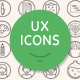 UX Workflow - Icons Outline Version - GraphicRiver Item for Sale