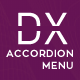 DX Accordion Menu - CodeCanyon Item for Sale