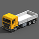 Voxel Flatbed Truck - 3DOcean Item for Sale