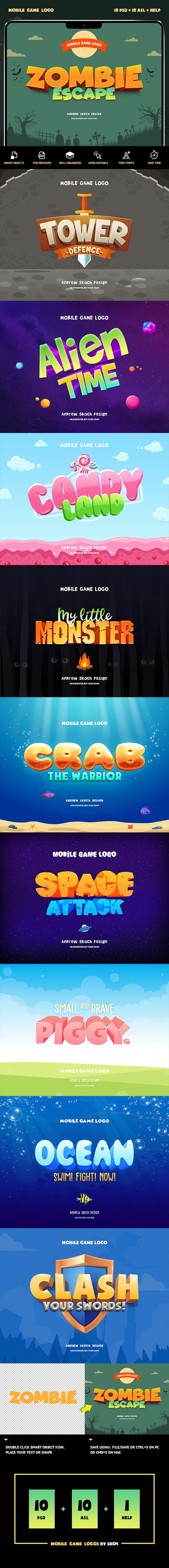 Game Titles Text Effects vol.1