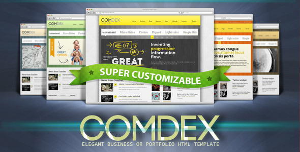 COMDEX — Clean and Modern Website Template