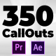 CallOuts | For Premiere Pro and After Effects - VideoHive Item for Sale