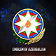 3D EMBLEM OF AZERBAIJAN - 3DOcean Item for Sale