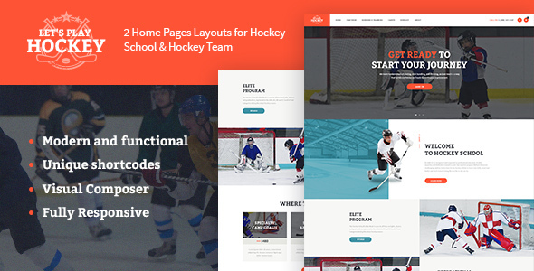 Let's Play | Hockey School & Winter Sports WordPress Theme