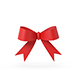 Gift ribbon red simple cartoon - 3DOcean Item for Sale