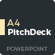 A4 Pitch Deck Vertical PowerPoint Template - GraphicRiver Item for Sale