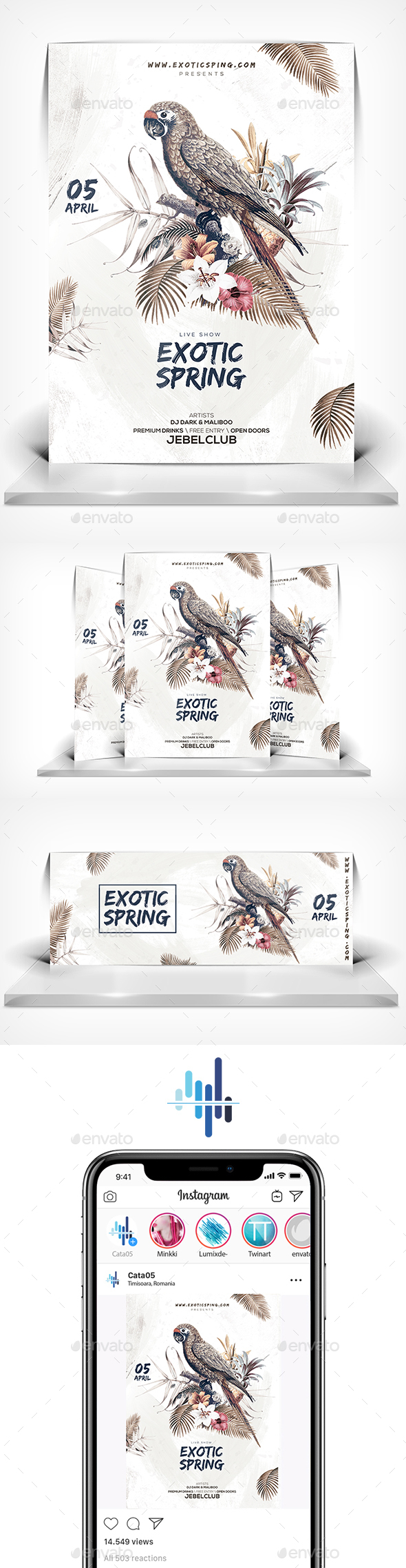 Exotic Spring Flyer