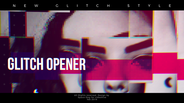 Glitch Inspired Opener alt