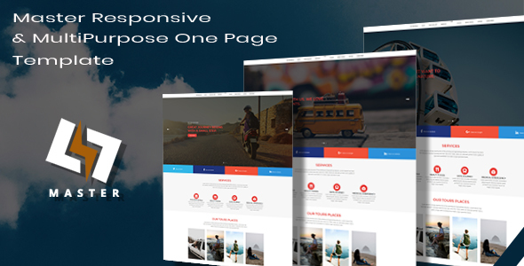 Master -  Responsive & MultiPurpose Onepage Templates