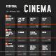 Film Festival Schedule Poster - GraphicRiver Item for Sale