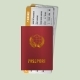 International Passport with Boarding Passes - GraphicRiver Item for Sale