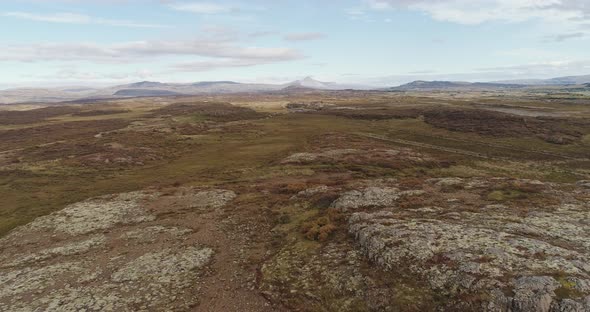 Landscape in Western Iceland