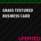 Green Textured Business Card - GraphicRiver Item for Sale