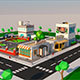 Low Poly City 2.Block - 3DOcean Item for Sale