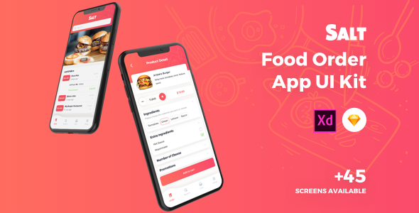Salt - Food Order App UI Kit