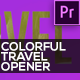 Colorful Travel Opener // Typography Slideshow - VideoHive Item for Sale