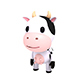 Rigged Little Cow - 3DOcean Item for Sale