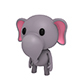 Rigged Little Elephant - 3DOcean Item for Sale