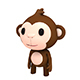 Rigged Little Monkey - 3DOcean Item for Sale