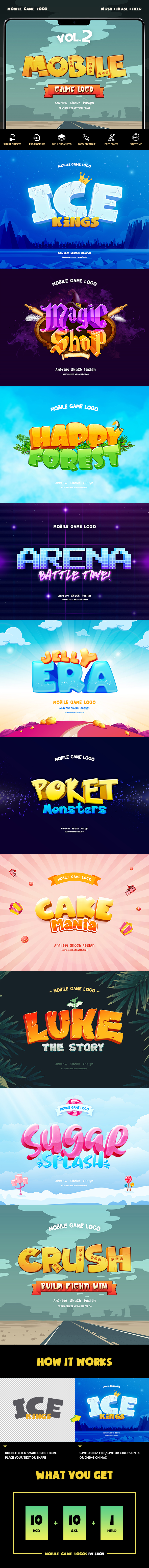 Game Titles Text Effects vol.2