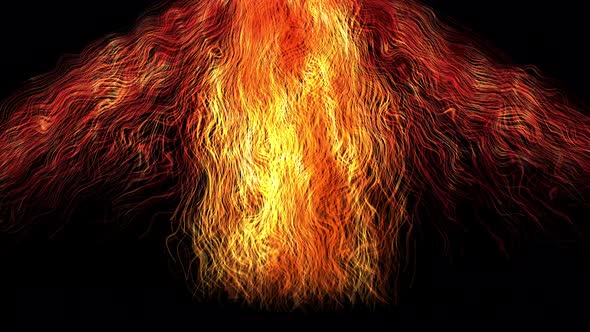 fire embers loop animation