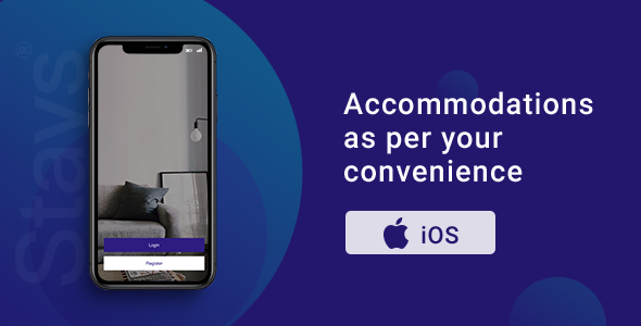 Stays | Room Booking App | Ios Template