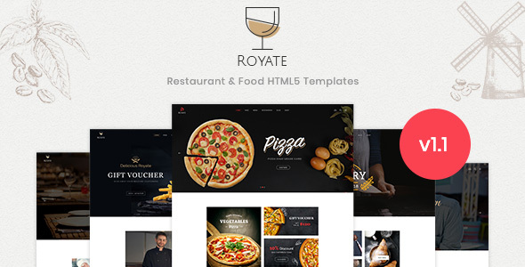 Royate | Restaurant HTML5 Template