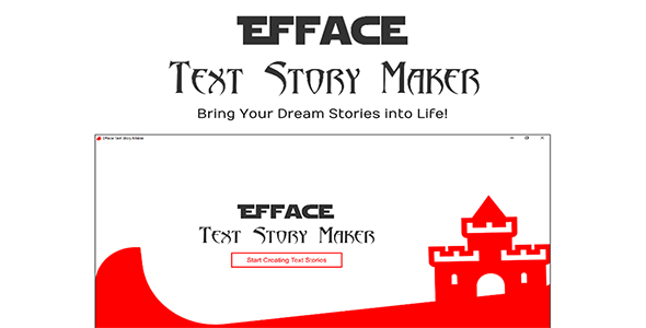 Efface Text Story Maker