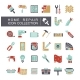 Set of Building Construction and Home Repair Icons - GraphicRiver Item for Sale