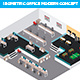 Isometric Modern Office - GraphicRiver Item for Sale