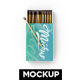 Match Box Mockup - GraphicRiver Item for Sale