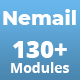NEMAIL - Best Responsive Email Template with 130+ Modules + Stampready Builder and MailChimp Editor - ThemeForest Item for Sale