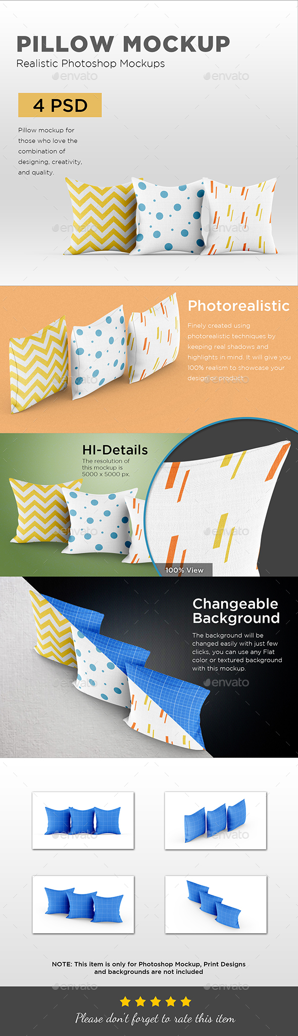 Download Pillow Mockup Graphics Designs Templates From Graphicriver