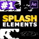 Splash Elements - VideoHive Item for Sale