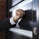 Banging on Door