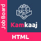 Kamkaaj - Job Board HTML Template - ThemeForest Item for Sale