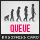 Queue Business Card - GraphicRiver Item for Sale
