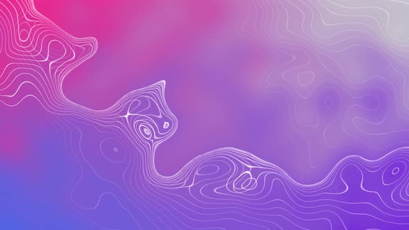abstract gradient liquid wavy line motion background