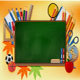 Back To School Banner Background - GraphicRiver Item for Sale