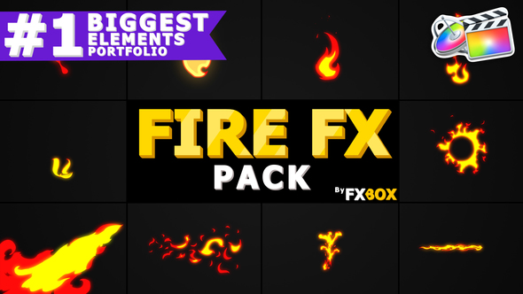 Flash FX FIRE Elements | FCPX