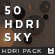 50 High Resolution Sky HDRi Maps Pack 001 - 3DOcean Item for Sale