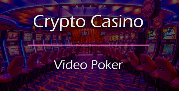 Dodatek do gry w pokera wideo dla Crypto Casino