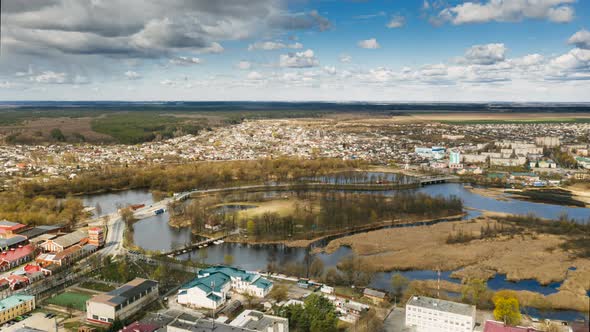 Small Town In Russia