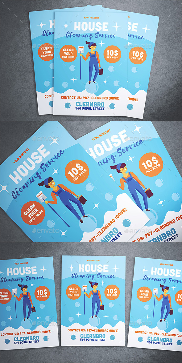 House Cleaning Service Flyer
