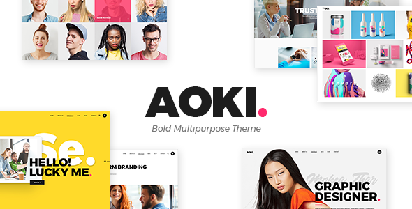 Aoki – Creative Design Agency Theme