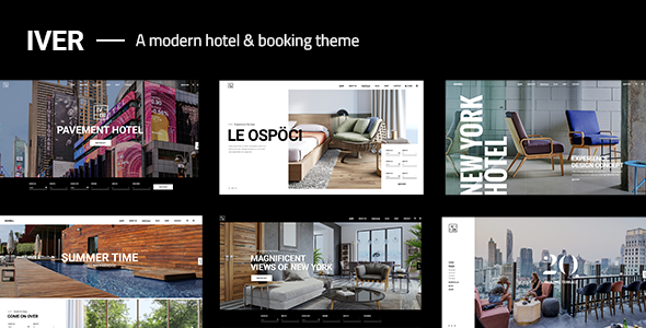 Iver – Modern Hotel Theme