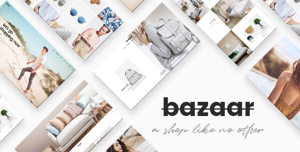 Bazaar - motyw eCommerce