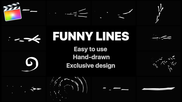 Flash FX Funny Lines | FCPX alt