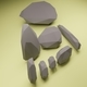 Low poly rocks - 3DOcean Item for Sale