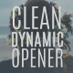 Clean Dynamic Opener - VideoHive Item for Sale